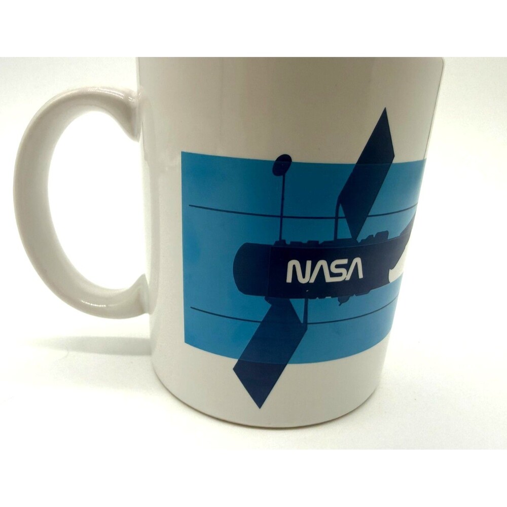 Vintage NASA Marshall Space Flight Center Coffee Mug Quality Satellite Spacecraf